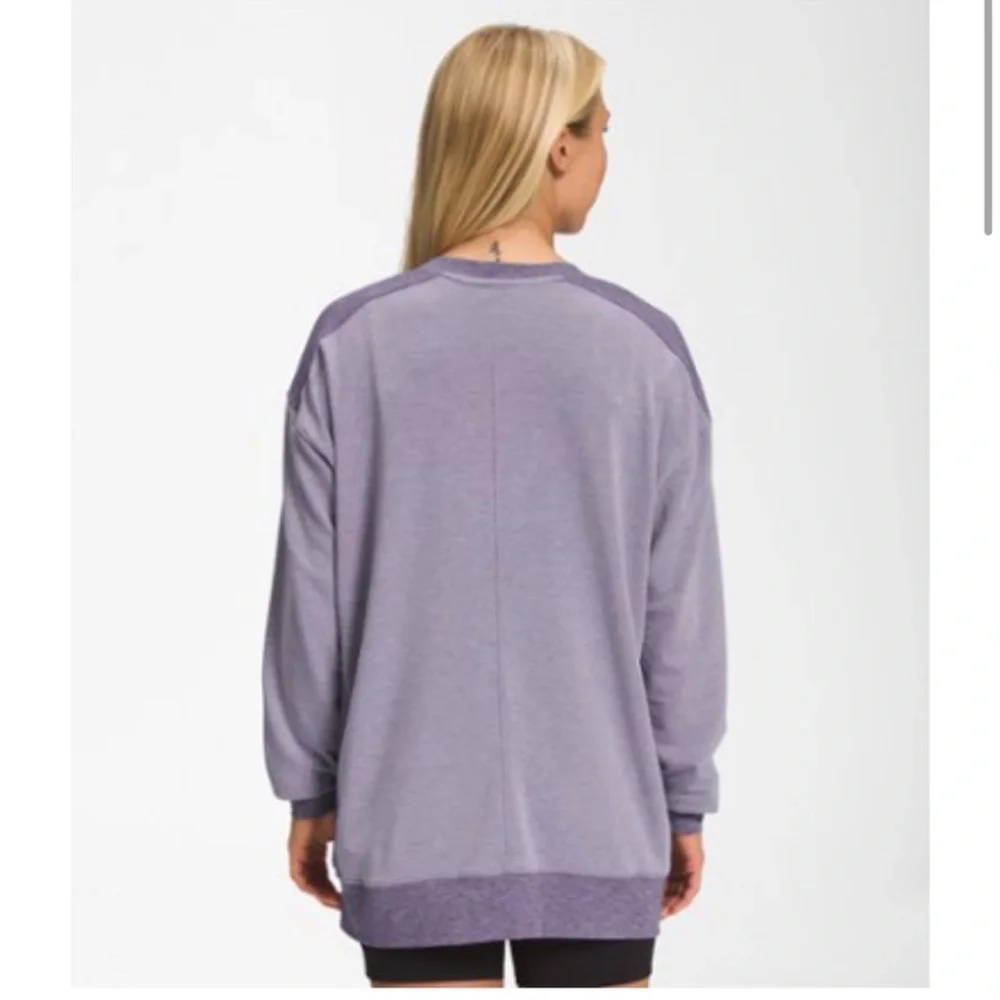 The North Face Women's Star Rise Fleece Cardigan Lunar Slate Purple Size Small - Picture 3 of 10